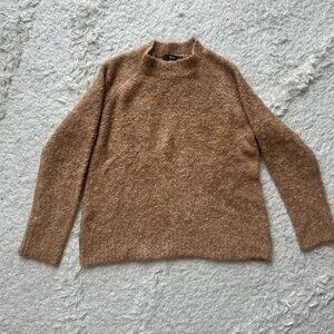 Mango Brown Turtleneck Sweater